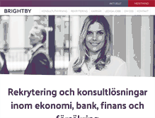 Tablet Screenshot of brightby.se